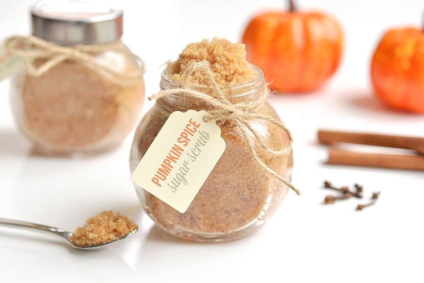 Perfect Hostess Gift: Make Your Own Pumpkin Spice Sugar Scrub
